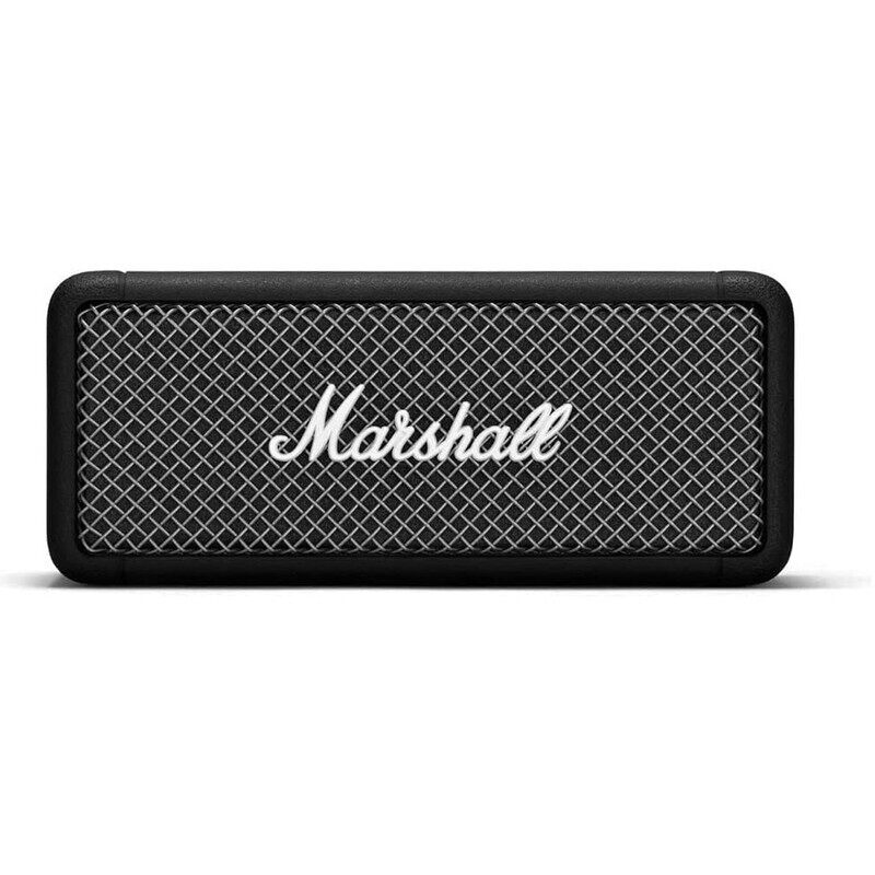Marshall Emberton Portable Bluetooth Speakers - Water Resistant Wireless Speakers Portable Speaker 20 Hour of Playtime - Black, One Size
Marshall Emberton Portable Bluetooth Speakers - Water Resistant Wireless Speakers Portable Speaker 20 Hour of Playtime - Black, One Size