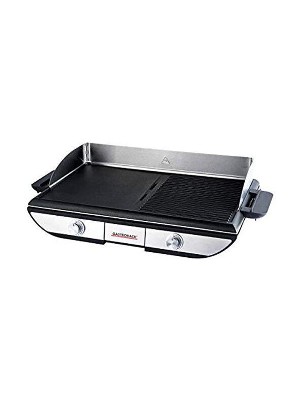 Gastroback Design Table Grill Advanced Pro BBQ, 2300W, 42523, Silver/Black
Gastroback Design Table Grill Advanced Pro BBQ, 2300W, 42523, Silver/Black