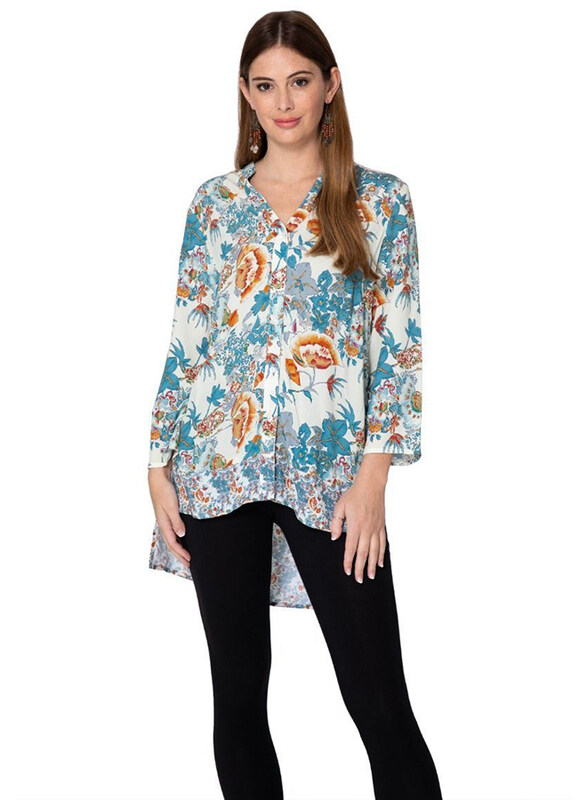 Couture Labs Couturelabs Lillian A 'La Mode Long Sleeve Stand V-Neck Flower Print Blouse Top for Women, Extra Large, Multicolour
Couture Labs Couturelabs Lillian A 'La Mode Long Sleeve Stand V-Neck Flower Print Blouse Top for Women, Extra Large, Multicolour