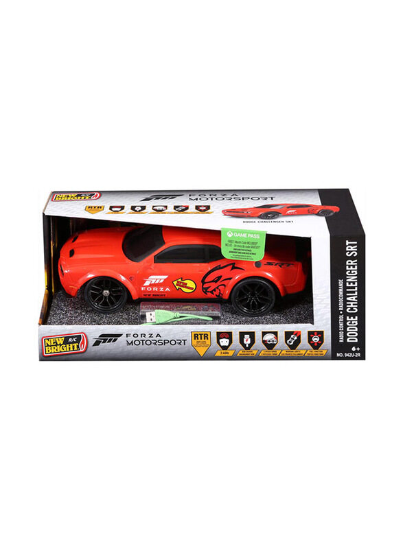 New Bright 1:16 Scale Remote Controlled Forza Motorsport Challenger SRT Redeye, For Ages, 6+ Years
New Bright 1:16 Scale Remote Controlled Forza Motorsport Challenger SRT Redeye, For Ages, 6+ Years