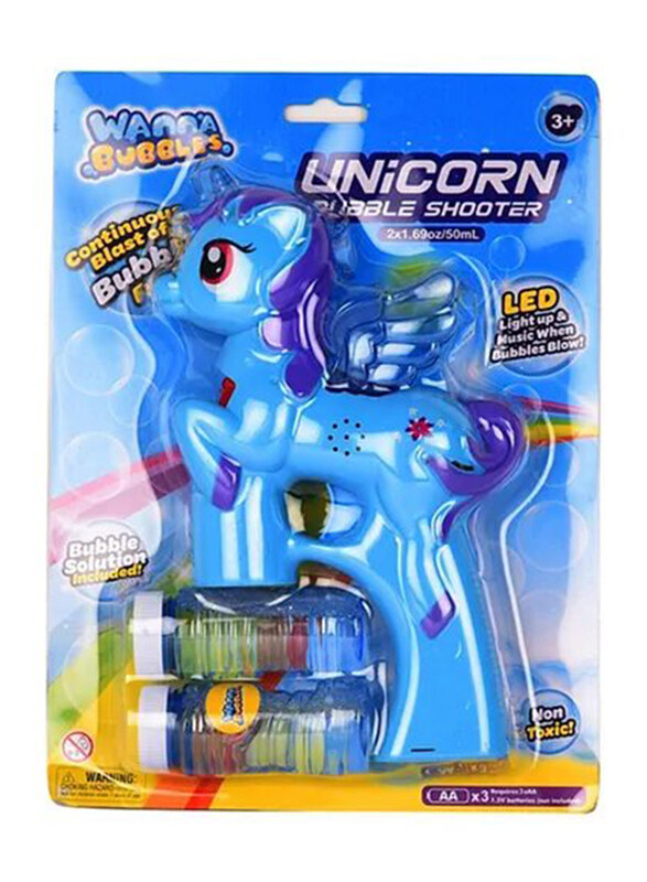 Wanna Bubble Light Up Pretty Pony Unicorn Bubble Shooter, Outdoor Playgrounds, Ages 3+
Wanna Bubble Light Up Pretty Pony Unicorn Bubble Shooter, Outdoor Playgrounds, Ages 3+