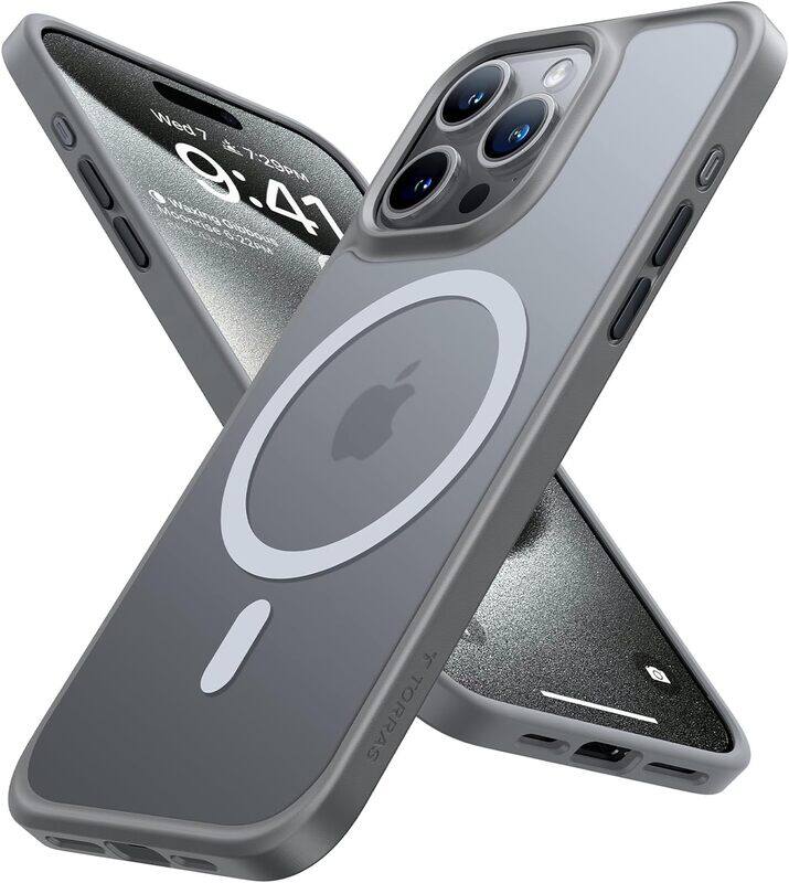 Torras Guardian Magnetic Series (X00RP43B064) Case For iPhone 15 Pro Light Grey
Torras Guardian Magnetic Series (X00RP43B064) Case For iPhone 15 Pro Light Grey