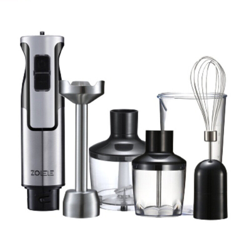 Generic ZOLELE HB1200 4-in-1 Immersion Blender: Powerful 4-in-1 Kitchen Appliance for Blending, Chopping, Whisking, and Pureeing. 800W Motor, 20 Speeds - Whit
Generic ZOLELE HB1200 4-in-1 Immersion Blender: Powerful 4-in-1 Kitchen Appliance for Blending, Chopping, Whisking, and Pureeing. 800W Motor, 20 Speeds - Whit