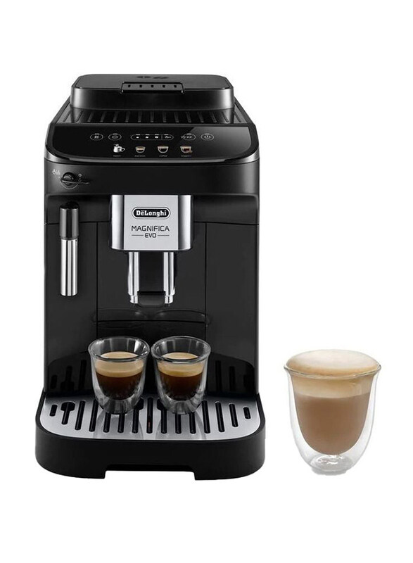 Delonghi 1.8L Magnifica Evo 15 Bar Automatic Espresso Machine, 1450W, ECAM290.22, Black
Delonghi 1.8L Magnifica Evo 15 Bar Automatic Espresso Machine, 1450W, ECAM290.22, Black