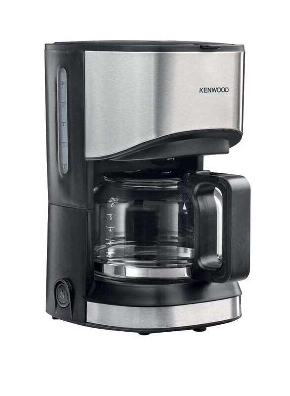Kenwood Electric Coffee Machine Up to 6 Cup Coffee Maker for Drip Coffee & Americano, 550W, CMM05.000BM, Black
Kenwood Electric Coffee Machine Up to 6 Cup Coffee Maker for Drip Coffee & Americano, 550W, CMM05.000BM, Black