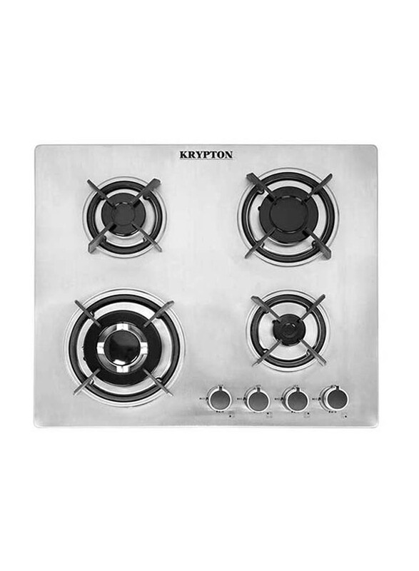 Krypton 4-Burner 2-in-1 Built-in Gas Hob With Stainless Steel Top, Kngc6320, Silver
Krypton 4-Burner 2-in-1 Built-in Gas Hob With Stainless Steel Top, Kngc6320, Silver
