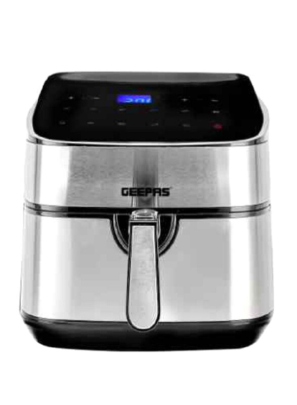 Geepas 7.5L Electric Digital Air Fryer, with 5.5L Inner Basket Equipped, 1800W, GAF37530UK, Black/Silver
Geepas 7.5L Electric Digital Air Fryer, with 5.5L Inner Basket Equipped, 1800W, GAF37530UK, Black/Silver
