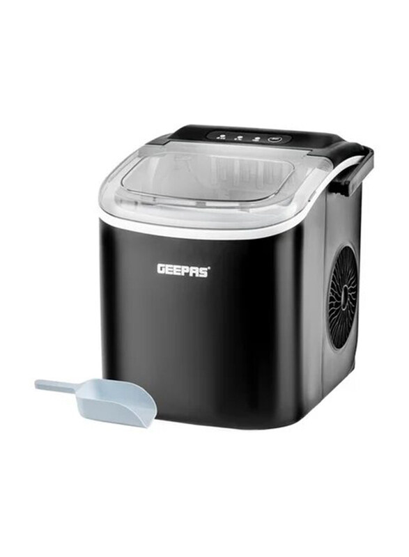 Geepas 1.2L Portable Automatic Ice Maker, 100W, with Water Container, Ice Container Produces 12kg Ice Per Day, GIM63053UK, Black
Geepas 1.2L Portable Automatic Ice Maker, 100W, with Water Container, Ice Container Produces 12kg Ice Per Day, GIM63053UK, Black