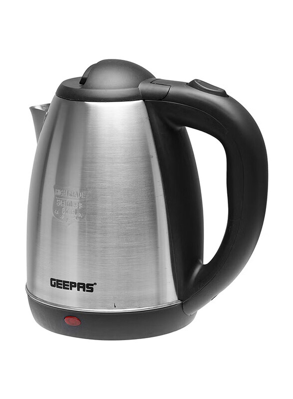Geepas 1.8L Electric Stainless Steel Tea Kettle, 1500W, GK5454N, Silver/Black
Geepas 1.8L Electric Stainless Steel Tea Kettle, 1500W, GK5454N, Silver/Black