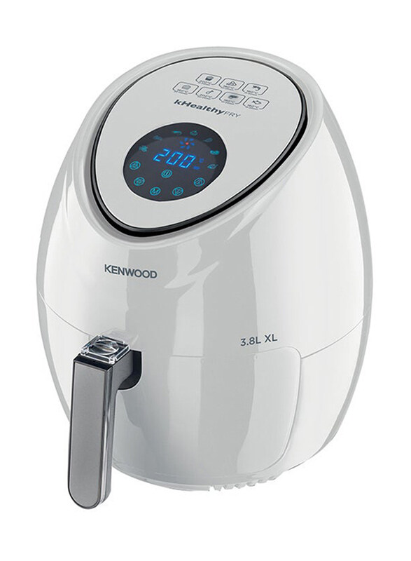 Kenwood 3.8L Digital Air Fryer with Rapid Hot Air Circulation, 1500W, HFP30/HFP30.000WH, White
Kenwood 3.8L Digital Air Fryer with Rapid Hot Air Circulation, 1500W, HFP30/HFP30.000WH, White