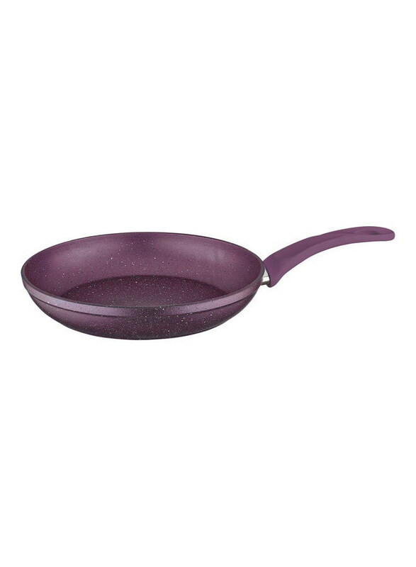 Royalford 30cm Aluminium Frypan with Durable Granite Coating, RF10264, 30x5x48 cm, Purple
Royalford 30cm Aluminium Frypan with Durable Granite Coating, RF10264, 30x5x48 cm, Purple