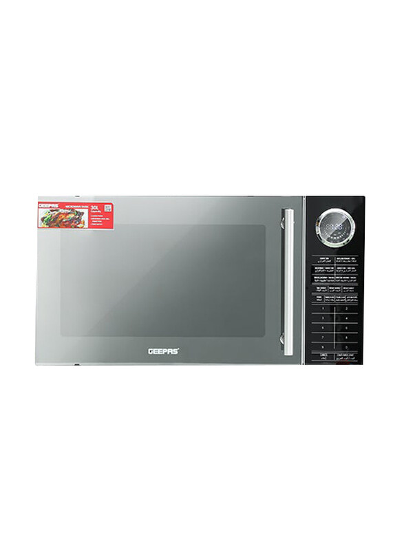 Geepas 25L Digital Convection Microwave Oven with Reheating Defrost and Grill Function, 1400W, GMO2706CB, Black
Geepas 25L Digital Convection Microwave Oven with Reheating Defrost and Grill Function, 1400W, GMO2706CB, Black