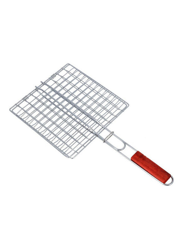 Royalford 25 x 25 x 51cm Foldable Portable Stainless Steel Barbecue Grill, RF10383, Silver/Red
Royalford 25 x 25 x 51cm Foldable Portable Stainless Steel Barbecue Grill, RF10383, Silver/Red