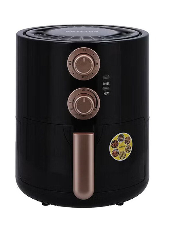 Krypton 3.5L Air Fryer with High Speed Circulation Technology, 1400W, KNAF6340, Black
Krypton 3.5L Air Fryer with High Speed Circulation Technology, 1400W, KNAF6340, Black