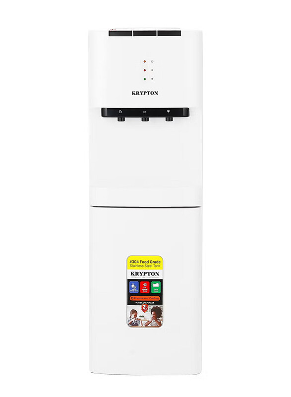 Krypton 3 Taps Hot Normal and Cold Water Supply Water Dispenser with Cabinet, KNWD6076, White
Krypton 3 Taps Hot Normal and Cold Water Supply Water Dispenser with Cabinet, KNWD6076, White