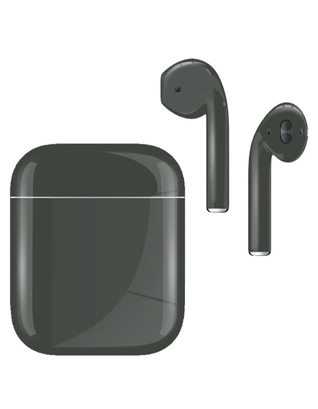 Caviar Customized Airpods 2nd Generation, Automotive Grade Scratch Resistant Paint Glossy Graphite Grey
Caviar Customized Airpods 2nd Generation, Automotive Grade Scratch Resistant Paint Glossy Graphite Grey