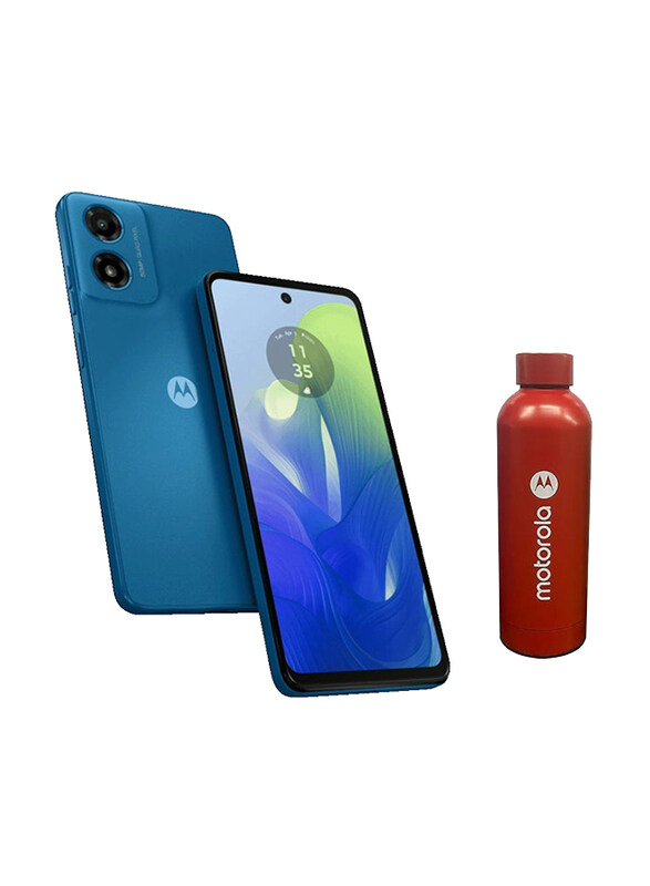 Motorola Moto G04s 64GB Satin Blue, 4GB RAM, 4G, Dual Sim Smartphone, Middle East Version
Motorola Moto G04s 64GB Satin Blue, 4GB RAM, 4G, Dual Sim Smartphone, Middle East Version