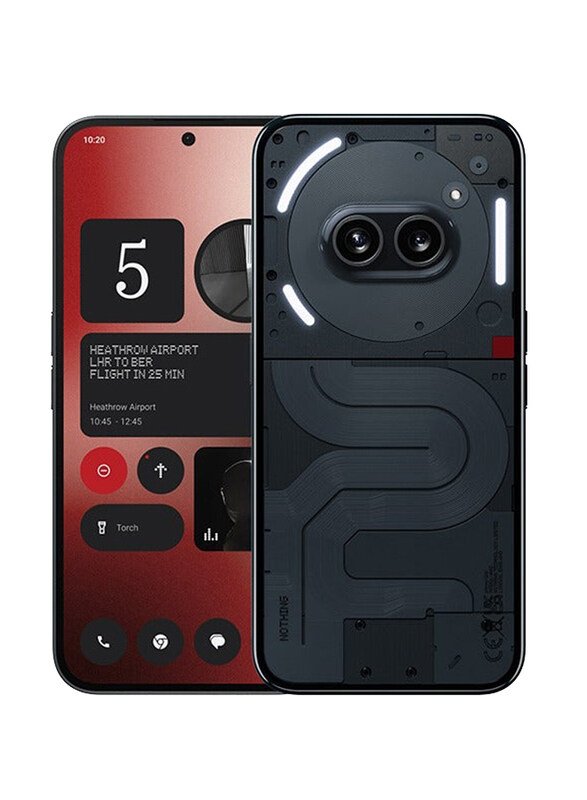 Nothing Phone 2A 128GB Black, 8GB RAM, 5G, Dual Sim Smartphone, Middle East Version
Nothing Phone 2A 128GB Black, 8GB RAM, 5G, Dual Sim Smartphone, Middle East Version