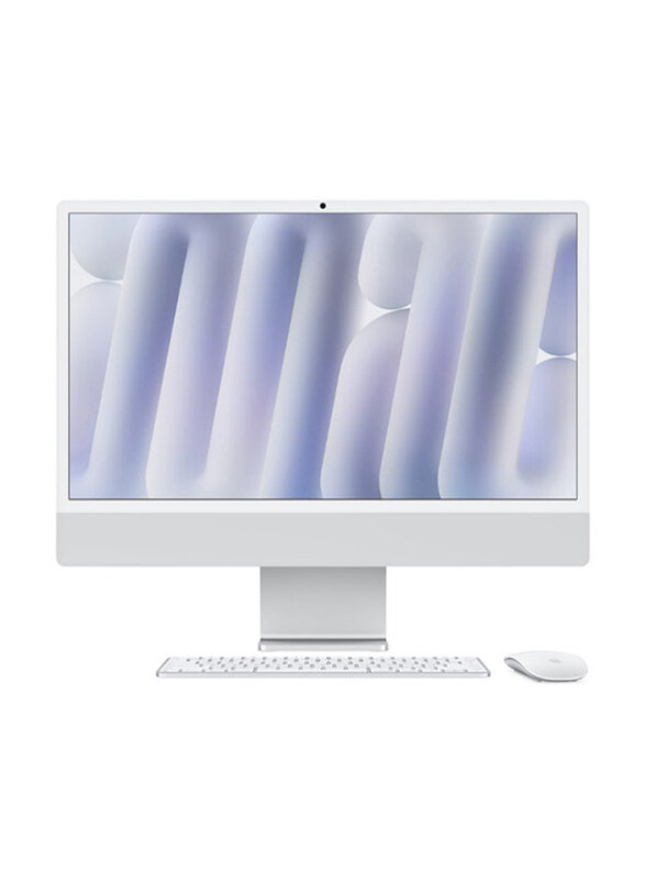 Apple iMac MWUV3 Desktop Computer, 24" 4.5K Retina Display, Apple M4 Chip 10 Core GPU, 16GB RAM, 512GB SSD, English Keyboard, Silver
Apple iMac MWUV3 Desktop Computer, 24" 4.5K Retina Display, Apple M4 Chip 10 Core GPU, 16GB RAM, 512GB SSD, English Keyboard, Silver