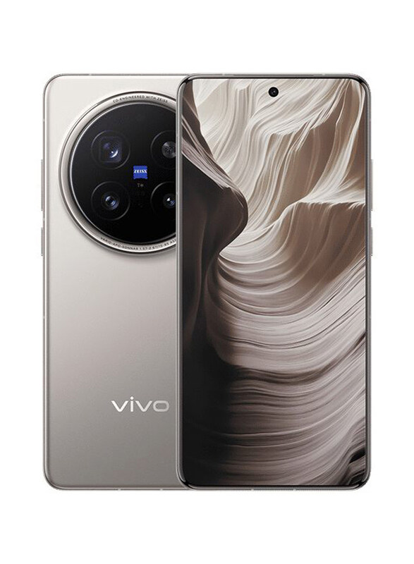 Vivo X200 Pro 512GB Titanium Grey, 16GB RAM, 5G, Dual Sim Smartphone, Middle East Version
Vivo X200 Pro 512GB Titanium Grey, 16GB RAM, 5G, Dual Sim Smartphone, Middle East Version