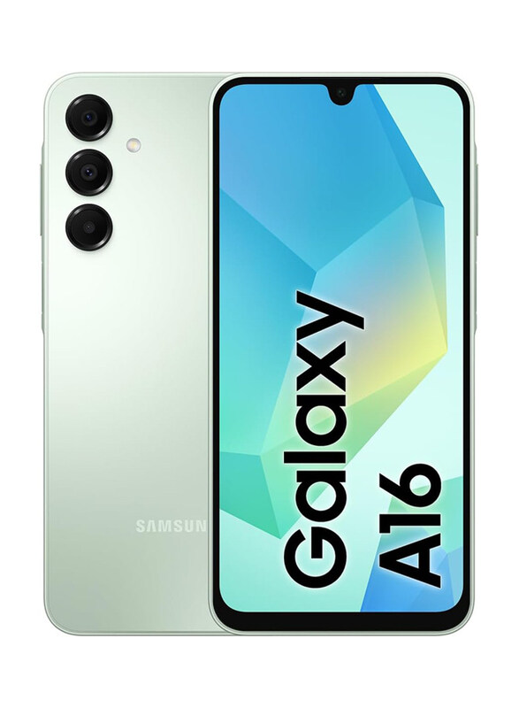 Samsung Galaxy A16 128GB Light Green, 6GB RAM, 4G, Dual Sim Smartphone, Middle East Version
Samsung Galaxy A16 128GB Light Green, 6GB RAM, 4G, Dual Sim Smartphone, Middle East Version