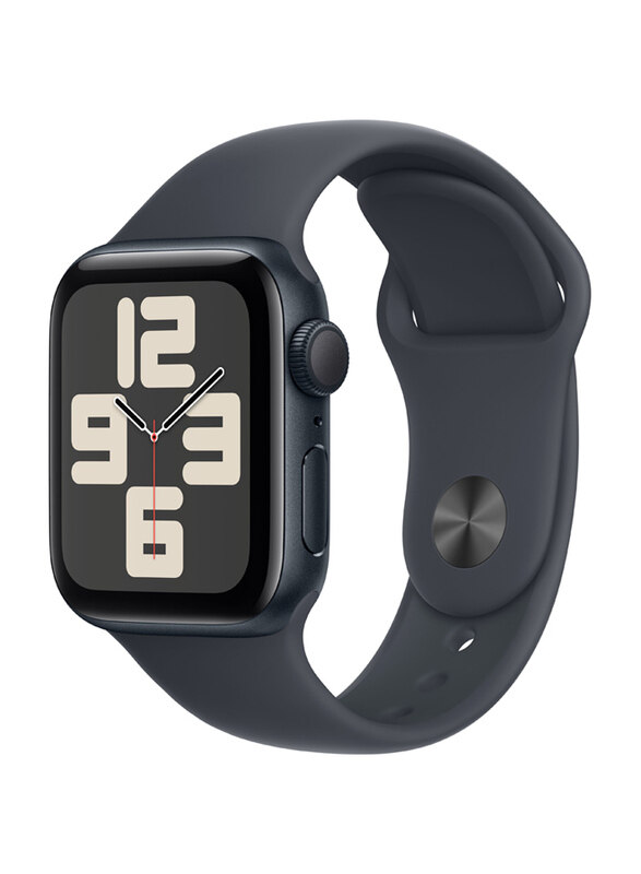 Apple Watch SE 40mm Smartwatch, GPS, Midnight Aluminium Case with Midnight Sport Band
Apple Watch SE 40mm Smartwatch, GPS, Midnight Aluminium Case with Midnight Sport Band