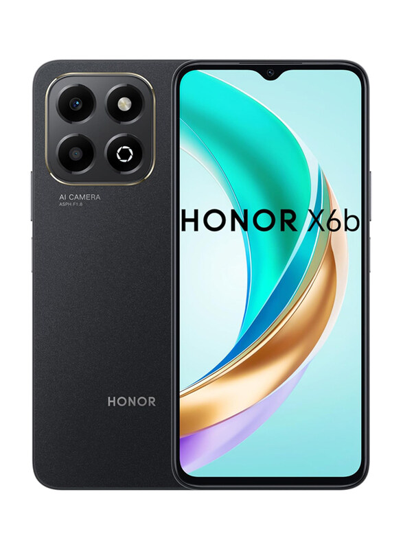 Honor X6B 256GB Midnight Black, 6GB RAM, 4G, Dual Sim Smartphone, Middle East Version
Honor X6B 256GB Midnight Black, 6GB RAM, 4G, Dual Sim Smartphone, Middle East Version