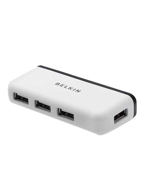Universal Belkin Travel 4-Port USB 2.0 Hub with Built-in Cable Management, White
Universal Belkin Travel 4-Port USB 2.0 Hub with Built-in Cable Management, White