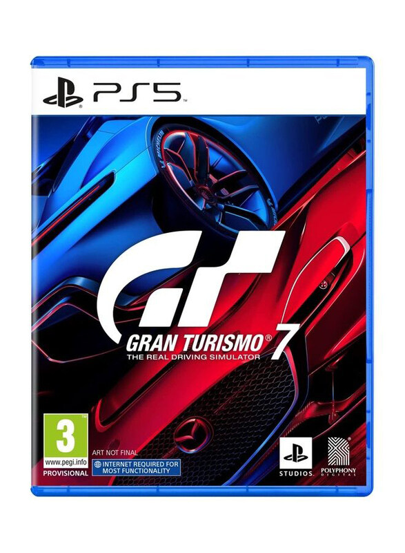 Gran Turismo 7 Standard Edition International Version Racing for PlayStation 5 (PS5) by Sony
Gran Turismo 7 Standard Edition International Version Racing for PlayStation 5 (PS5) by Sony