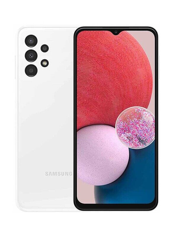 Samsung Galaxy A13 128GB White, 4GB RAM, 4G LTE, Dual Sim Smartphone, SM-A135FZWHMEA, UAE Version
Samsung Galaxy A13 128GB White, 4GB RAM, 4G LTE, Dual Sim Smartphone, SM-A135FZWHMEA, UAE Version