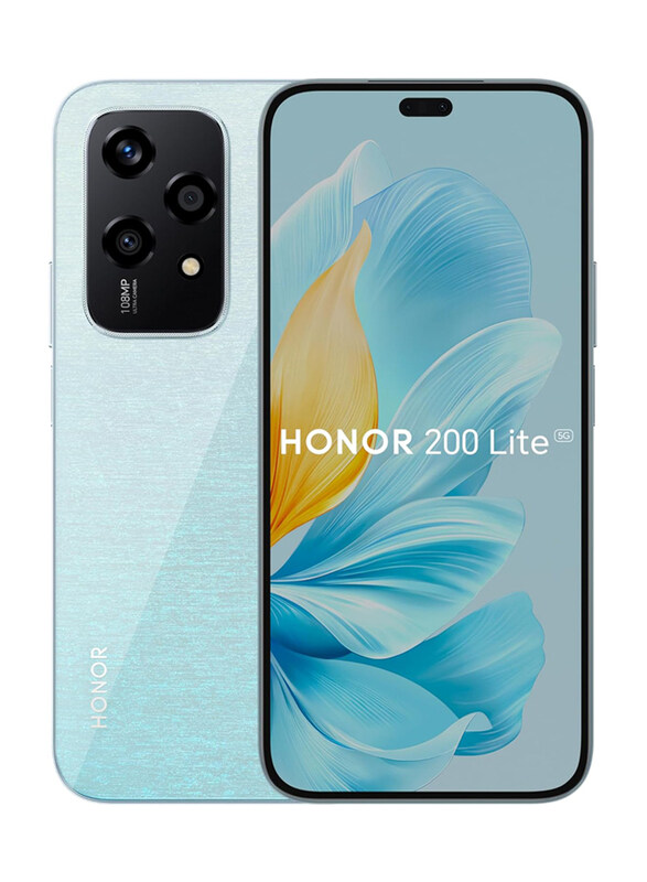 Honor 200 Lite 256GB Starry Blue, 8GB RAM, 5G, Dual Sim Smartphone, UAE Version
Honor 200 Lite 256GB Starry Blue, 8GB RAM, 5G, Dual Sim Smartphone, UAE Version