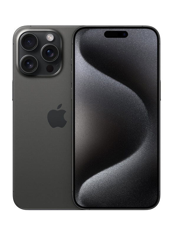 Apple iPhone 15 Pro Max 1TB Black Titanium, With FaceTime, 8GB RAM, 5G, Dual Sim Smartphone, International Version
Apple iPhone 15 Pro Max 1TB Black Titanium, With FaceTime, 8GB RAM, 5G, Dual Sim Smartphone, International Version