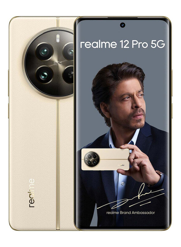 Realme 12 Pro 256GB Navigator Beige, 8GB RAM, 5G, Dual SIM Smartphone, International Version
Realme 12 Pro 256GB Navigator Beige, 8GB RAM, 5G, Dual SIM Smartphone, International Version