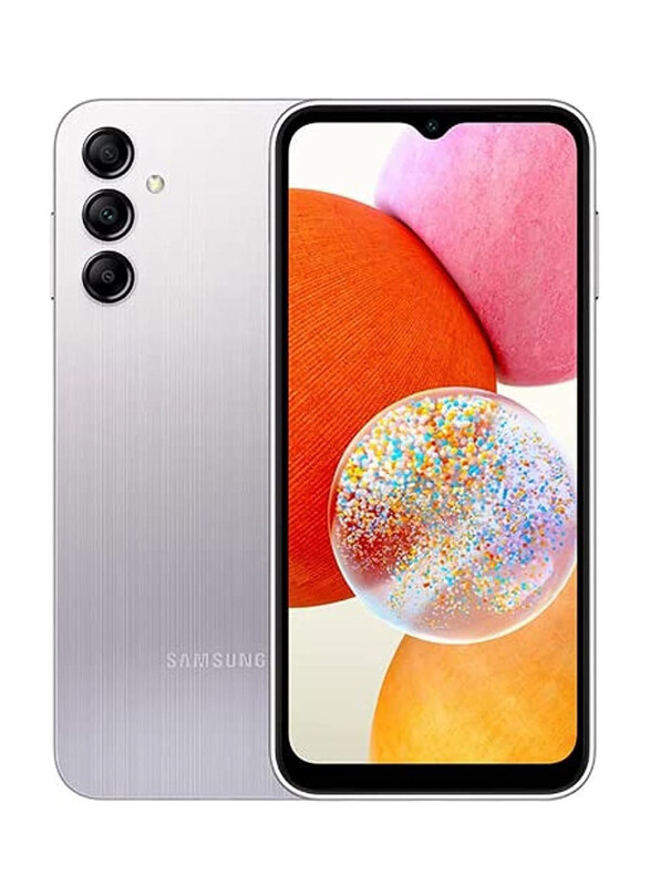 Samsung Galaxy A14 128GB Silver, 6GB RAM, 4G, Dual Sim Smartphone, Middle East Version
Samsung Galaxy A14 128GB Silver, 6GB RAM, 4G, Dual Sim Smartphone, Middle East Version