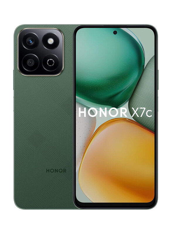 Honor X7c 256GB Forest Green, 8GB RAM, 4G, Dual Sim Smartphone, Middle East Version
Honor X7c 256GB Forest Green, 8GB RAM, 4G, Dual Sim Smartphone, Middle East Version