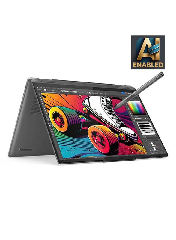 Lenovo Yoga 7 Laptop, 14" FHD Display, Intel Core Ultra 7-155H 14th Gen 4.8 GHz, 1TB SSD, 16GB RAM, Intel UHD Graphics, EN-AR KB, Win 11, 83DJ000NAX,
Lenovo Yoga 7 Laptop, 14" FHD Display, Intel Core Ultra 7-155H 14th Gen 4.8 GHz, 1TB SSD, 16GB RAM, Intel UHD Graphics, EN-AR KB, Win 11, 83DJ000NAX,