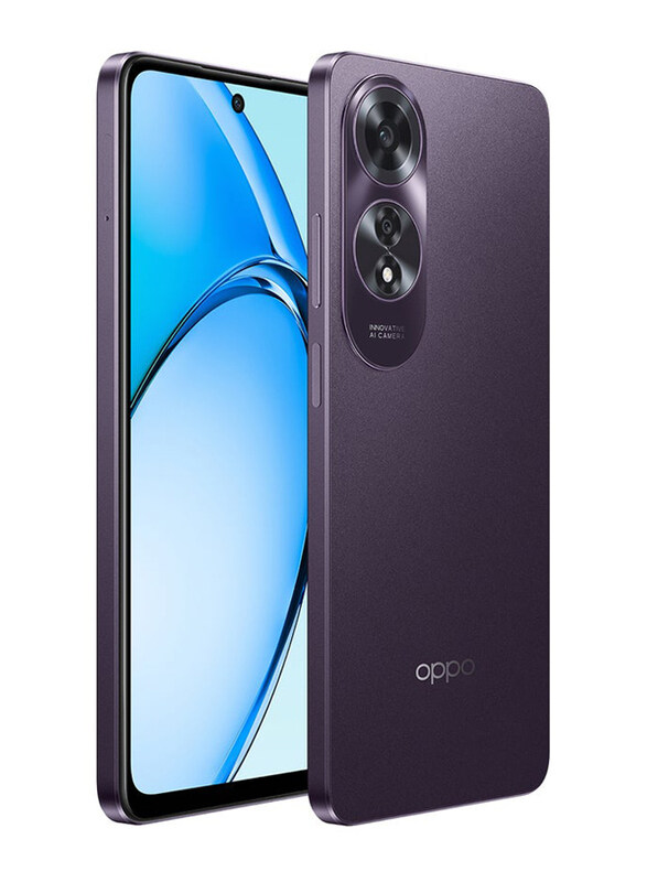 Oppo A60 256GB Midnight Purple, 8GB RAM, 4G, Dual Sim Smartphone, Middle East Version
Oppo A60 256GB Midnight Purple, 8GB RAM, 4G, Dual Sim Smartphone, Middle East Version