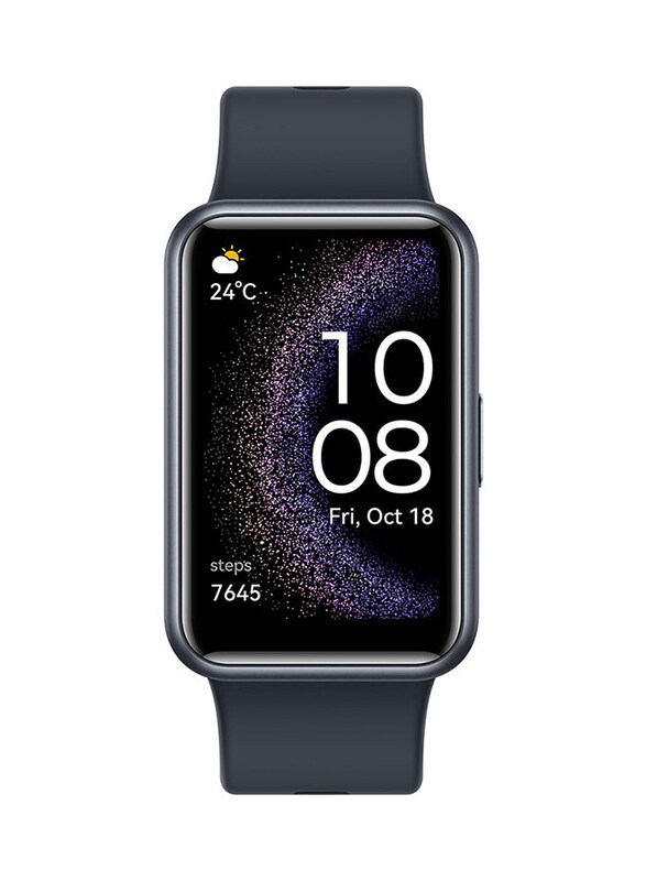 Huawei Watch Fit Special Edition Smart Watch, 1.64-inch HD AMOLED Display, Built-in GPS, Scientific Sleep Tracking, Quick Replies, Starry Black
Huawei Watch Fit Special Edition Smart Watch, 1.64-inch HD AMOLED Display, Built-in GPS, Scientific Sleep Tracking, Quick Replies, Starry Black