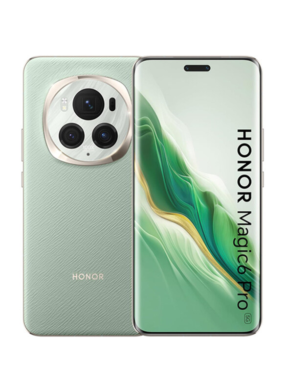 Honor Magic6 Pro 512GB Green, 12GB RAM, 5G, Dual Sim Smartphone, Middle East Version
Honor Magic6 Pro 512GB Green, 12GB RAM, 5G, Dual Sim Smartphone, Middle East Version