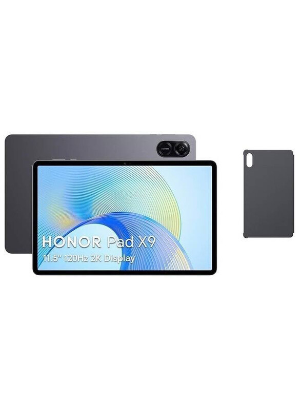 Honor Pad X9 128GB Space Grey 11.5-inch Tablet With Cover, 4GB RAM, WiFi Only, Middle East Version
Honor Pad X9 128GB Space Grey 11.5-inch Tablet With Cover, 4GB RAM, WiFi Only, Middle East Version