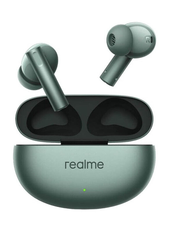 Realme Buds Air 6 True Wireless In-Ear Noise Cancelling Earbuds with 12.4 mm Deep Bass Driver, RNA2402, Forest Green
Realme Buds Air 6 True Wireless In-Ear Noise Cancelling Earbuds with 12.4 mm Deep Bass Driver, RNA2402, Forest Green