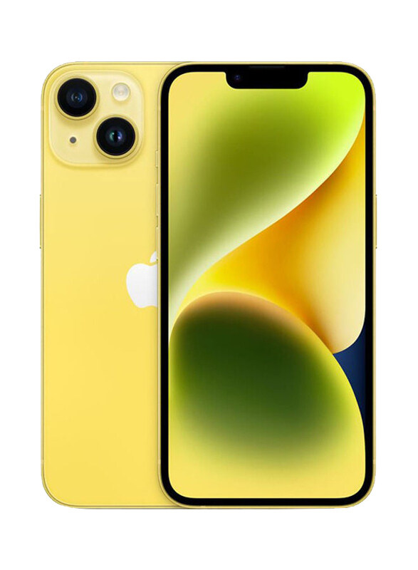 Apple iPhone 14 128GB Yellow, 6GB RAM, 5G, Dual Sim Smartphone, Middle East Version
Apple iPhone 14 128GB Yellow, 6GB RAM, 5G, Dual Sim Smartphone, Middle East Version