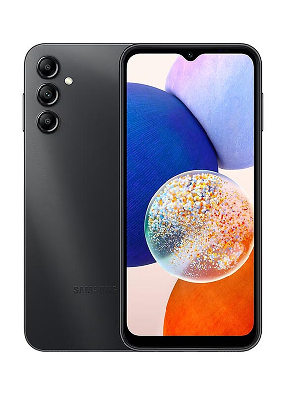 Samsung Galaxy A14 128GB Black, 4GB RAM, 5G, Dual Sim Smartphone, Middle East Version
Samsung Galaxy A14 128GB Black, 4GB RAM, 5G, Dual Sim Smartphone, Middle East Version
