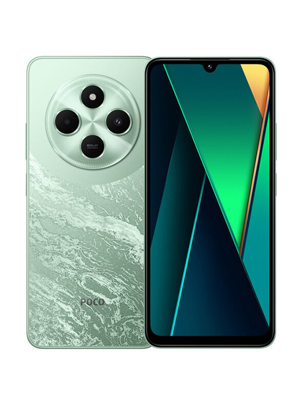 Xiaomi Poco C75 256GB Green, 8GB RAM, 4G LTE, Dual Sim Smartphone, Global Version
Xiaomi Poco C75 256GB Green, 8GB RAM, 4G LTE, Dual Sim Smartphone, Global Version