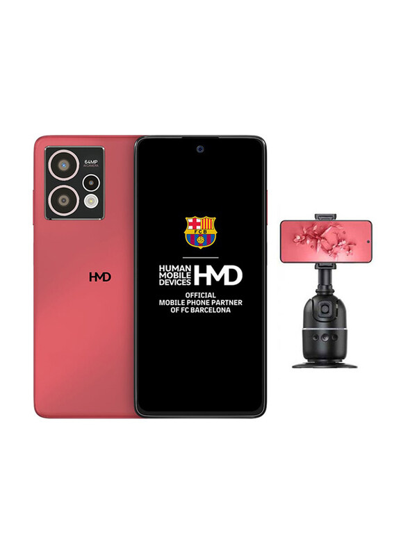 HMD Crest Max 256GB Royal Pink, 8GB RAM, 5G, Dual Sim Smartphone with 360 Auto Face Tracking Camera & Screen Damage Protection, Middle East Version
HMD Crest Max 256GB Royal Pink, 8GB RAM, 5G, Dual Sim Smartphone with 360 Auto Face Tracking Camera & Screen Damage Protection, Middle East Version
