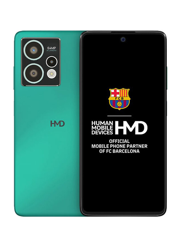 HMD Crest Max 256GB Aqua Green, 16GB RAM, 5G, Dual Sim Smartphone with USB Backpack, 360 Auto Face Tracking Camera & Screen Damage Protection, Middle
HMD Crest Max 256GB Aqua Green, 16GB RAM, 5G, Dual Sim Smartphone with USB Backpack, 360 Auto Face Tracking Camera & Screen Damage Protection, Middle