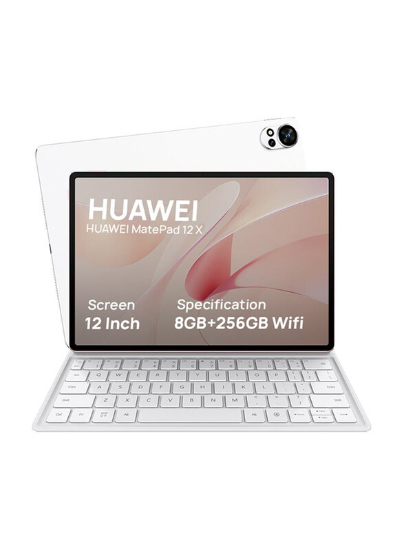Huawei MatePad 12X 256GB White 12-inch Tablet, 8GB RAM, With Glide Keyboard (Without M-Pencil) And Professional GoPaint App, WiFi Only, Middle East Ve
Huawei MatePad 12X 256GB White 12-inch Tablet, 8GB RAM, With Glide Keyboard (Without M-Pencil) And Professional GoPaint App, WiFi Only, Middle East Ve