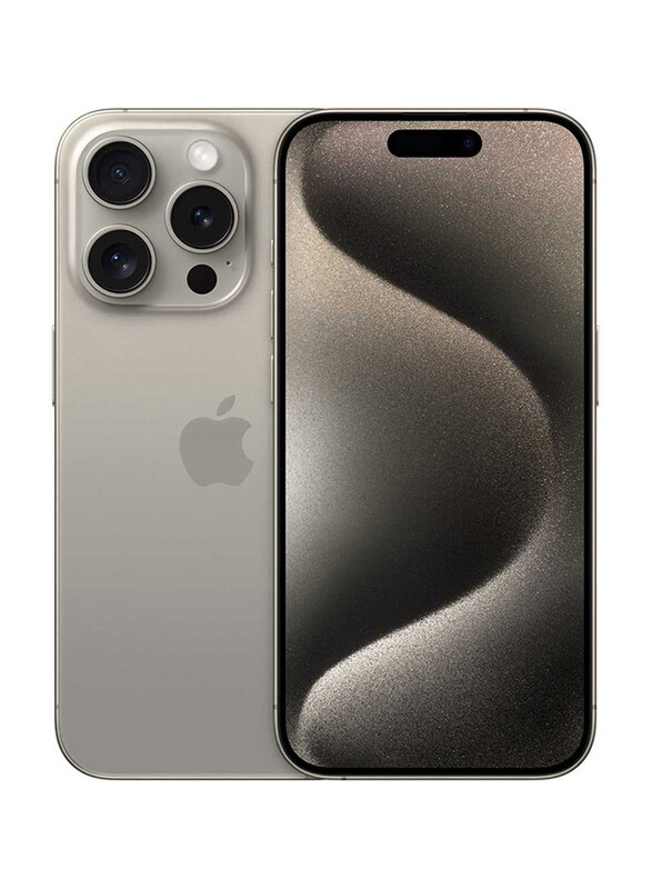 Apple iPhone 15 Pro Max 256GB Natural Titanium, Without FaceTime, 8GB RAM, 5G, Single SIM Smartphone, Middle East Version
Apple iPhone 15 Pro Max 256GB Natural Titanium, Without FaceTime, 8GB RAM, 5G, Single SIM Smartphone, Middle East Version