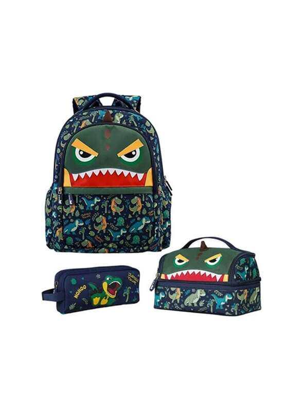 Nohoo 16-inch Dino Kids School Bag with Lunch Bag & Pencil Case Set, Multicolour
Nohoo 16-inch Dino Kids School Bag with Lunch Bag & Pencil Case Set, Multicolour