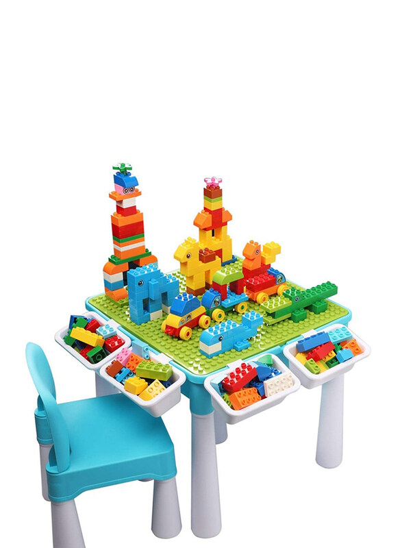 Little Story Double Sided 2-In-1 Blocks Table & Magnetic Learning Board Set with Chair, Building Sets, Ages 3+
Little Story Double Sided 2-In-1 Blocks Table & Magnetic Learning Board Set with Chair, Building Sets, Ages 3+